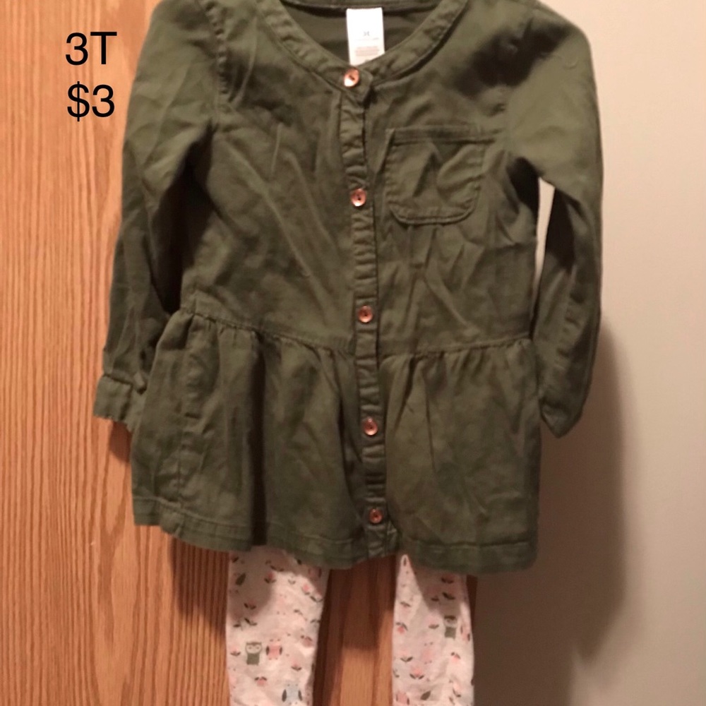 Carters 3T outfit